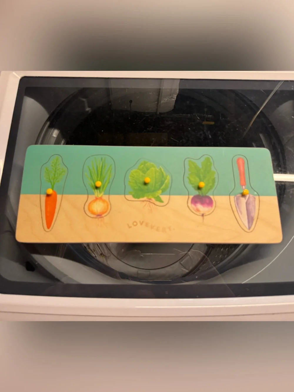 Lovevery vegetable puzzle